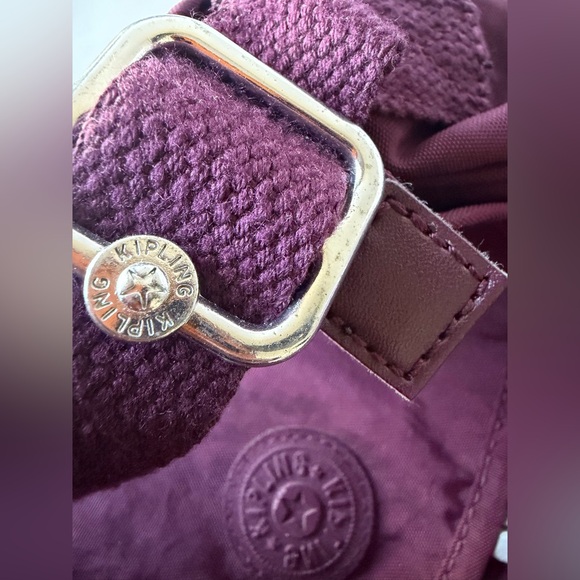 Kipling Burgundy Crossbody Bag - Picture 12 of 12